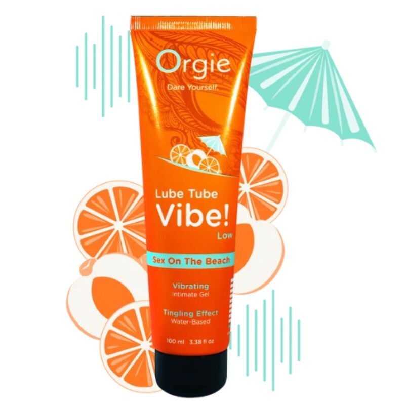 Lubrifiant gourmand stimulant Orgie Lube Tube Vibe Sex on the Beach 100 ml — vue 3