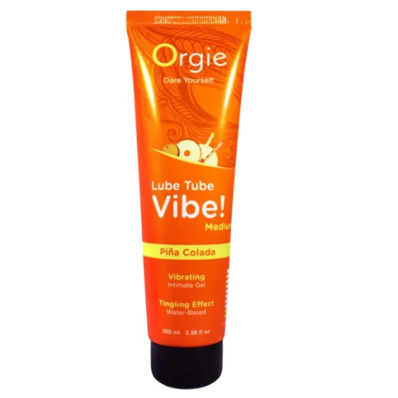 Lubrifiant gourmand stimulant Orgie Lube Tube Vibe Piña Colada 100 ml — vue 2