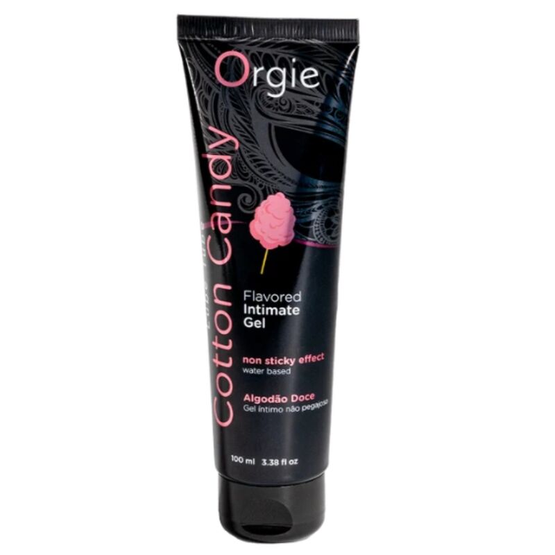 Lubrifiant gourmand Orgie Lube Tube Barbe à papa 100 ml — vue 2
