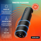 Masturbateur Arcwave Orbit rotatif connecté à 360° — présentation du produit