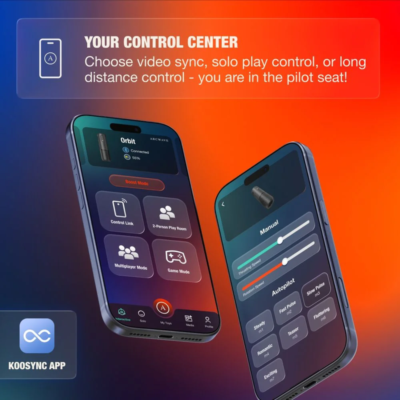 Masturbateur Arcwave Orbit rotatif connecté à 360° — vue 4