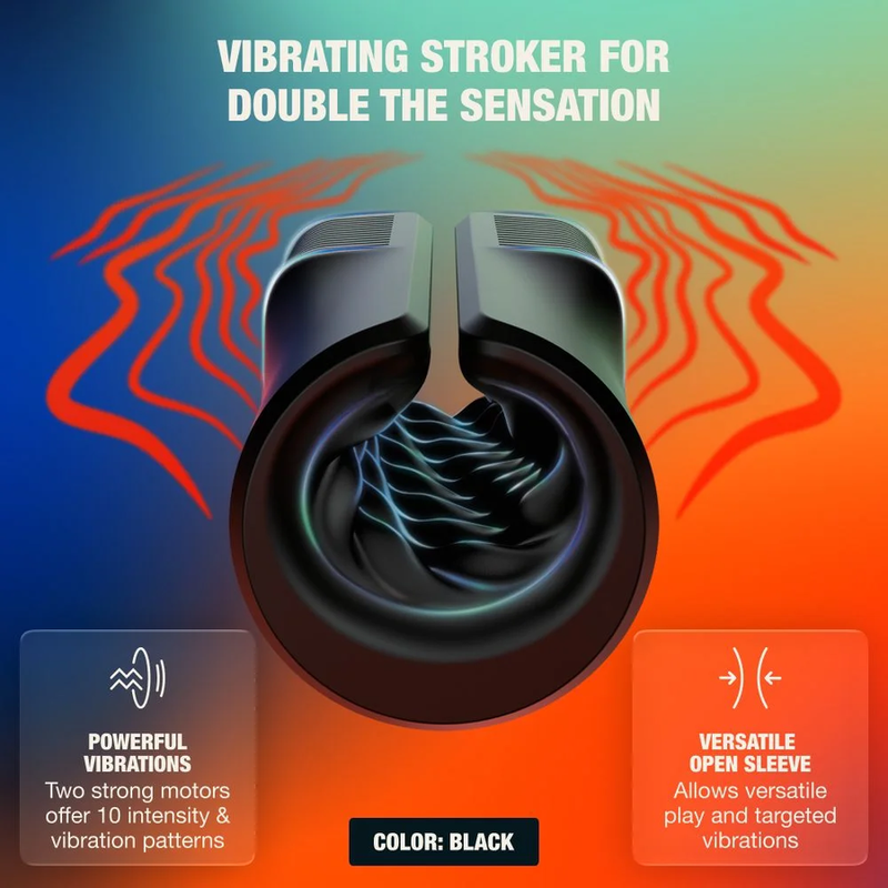 Masturbateur Arcwave Zing vibrant à double moteur — présentation du produit