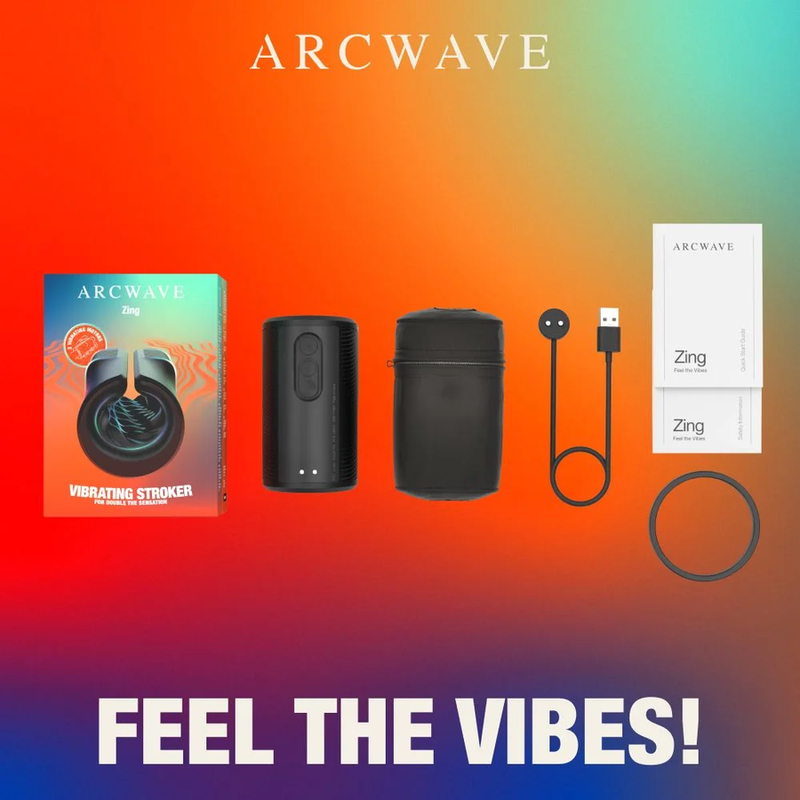 Masturbateur Arcwave Zing vibrant à double moteur — vue 8