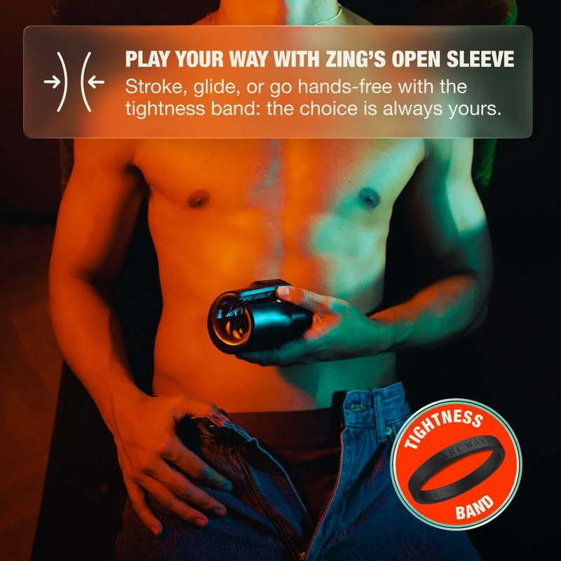 Masturbateur Arcwave Zing vibrant à double moteur — vue 9