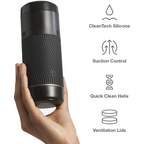 Masturbateur Arcwave Pow à succion réglable — Noir — vue 4