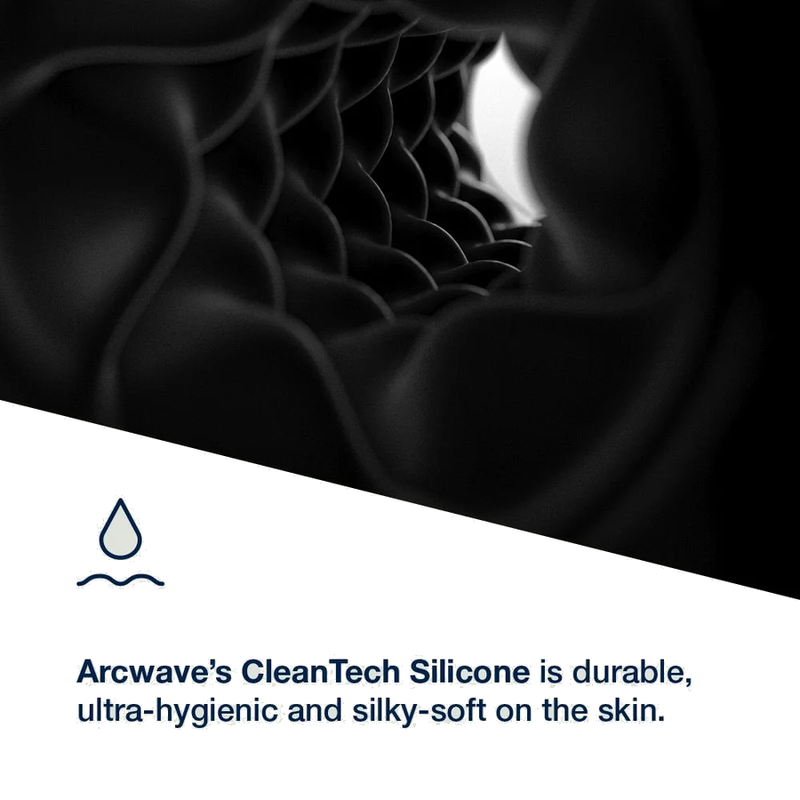 Masturbateur Arcwave Pow à succion réglable — Noir — vue 6