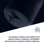 Masturbateur Arcwave Pow à succion réglable — Bleu — vue 6