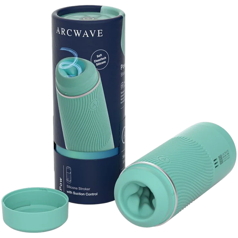 Masturbateur Arcwave Pow à succion réglable — Menthe — vue 2