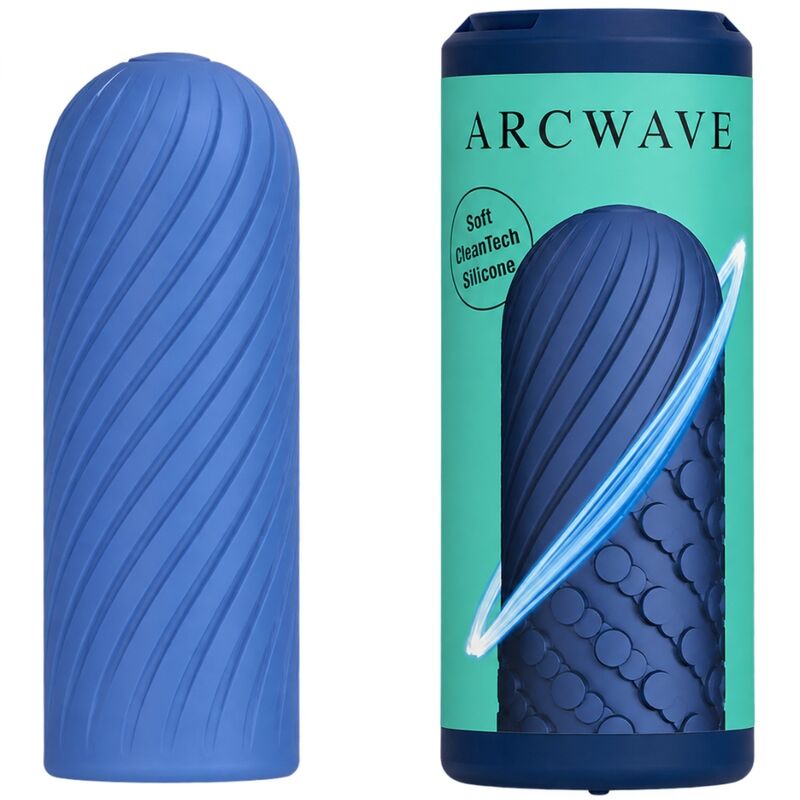 Masturbateur Arcwave Ghost réversible en silicone — Bleu — vue principale