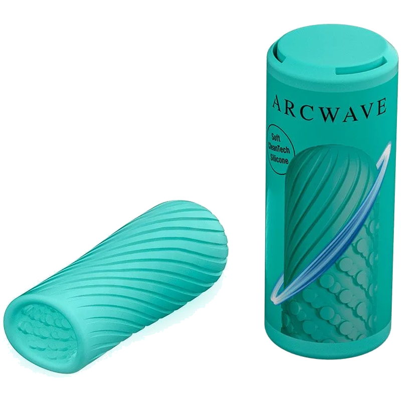 Masturbateur Arcwave Ghost réversible en silicone — Menthe — vue 3