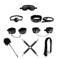Kit Pretty Love BDSM 8 pièces noir