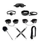 Kit Pretty Love BDSM 8 pièces noir