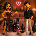 Kit anal découverte 6 produits avec plug S/M, perles progressives et poire – Adopt1Toy