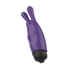 Mini vibromasseur lapin clitoridien violet