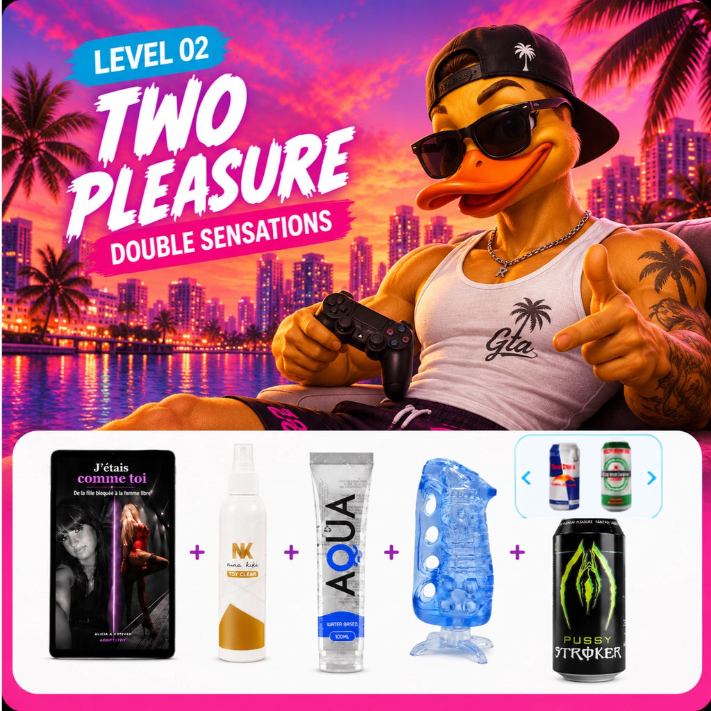 Pack GTA 6 homme duo – 2 masturbateurs & entretien