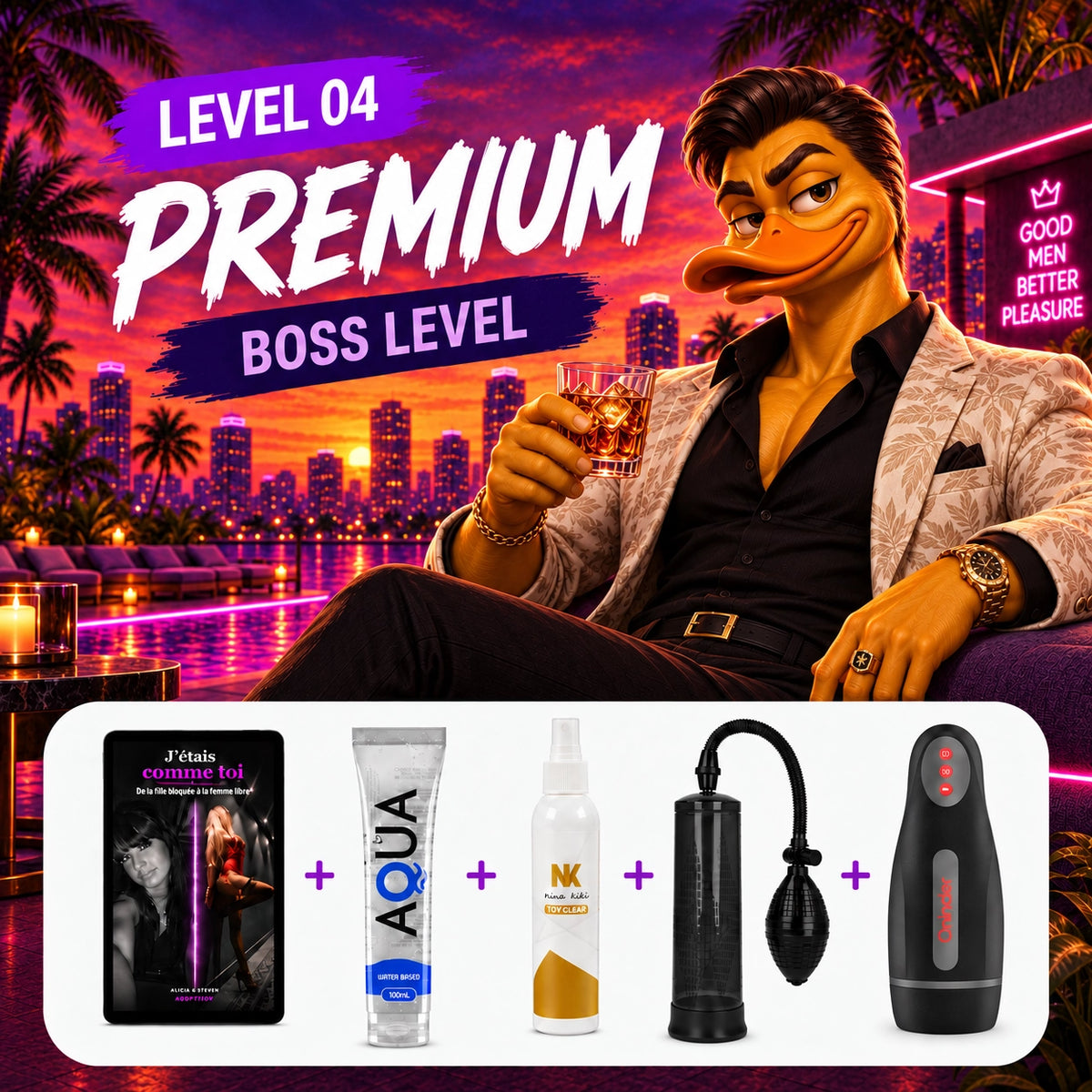 Pack GTA 6 homme premium – Pompe & Oninder Seoul