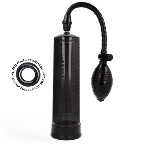 Pompe à pénis Intense Pump 02 – variantes noire et transparente