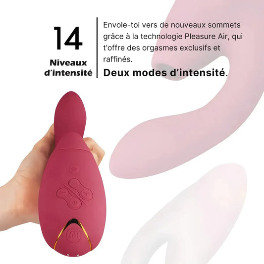 Duo 2, stimulateur de plaisir complet Womanizer
