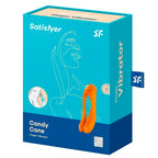 Vibrateur doigts Candy Cane silicone — détail produit
