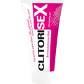 Tube CLITORISEX gel de stimulation clitoridienne Joydivision, design blanc et rose Stimulations-Gel, formule a effet picotant a appliquer en externe sur le clitoris