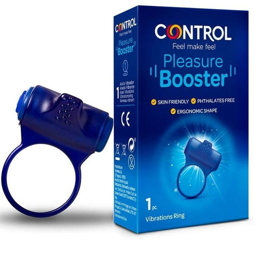 Anneau vibrateur silicone Pleasure Booster — vue principale