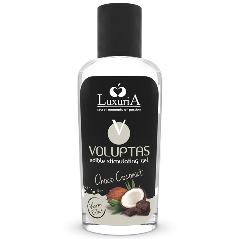 Gel de massage comestible effet chauffant noix de coco — vue principale