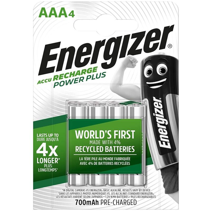 Piles rechargeables AAA pour accessoires intimes — vue principale