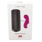 Ensemble couple Titan et Cliona connectés — comparatif dimensionnel