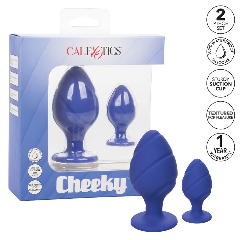 Plug anal texturé Cheeky CalExotics