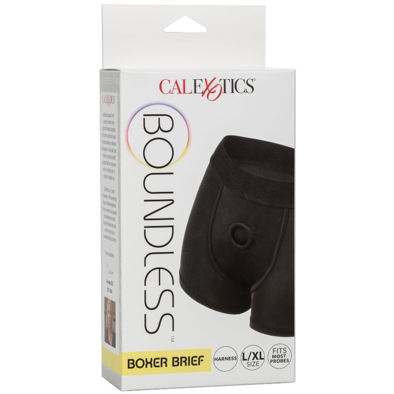 Harnais boxer confortable avec anneau renforcé — détail texture surface