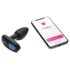 Plug anal Lumen silicone LED connecté Kiiroo — vue de profil