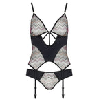 Corset Lagerta polyester élastique — vue de profil
