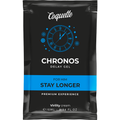 Dosette du gel retardant homme Chronos Coquette Stay Longer, format pocket premium concu pour aider a prolonger le rapport et retarder l'echeance en douceur.