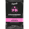Lubrifiant gourmand base eau saveur fraise dosette — vue principale