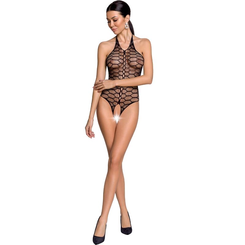 Teddy résille dentelle sensuel ouvert — vue principale