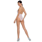 Bodystocking BS088 maille résille dentelle sexy — vue rapprochée