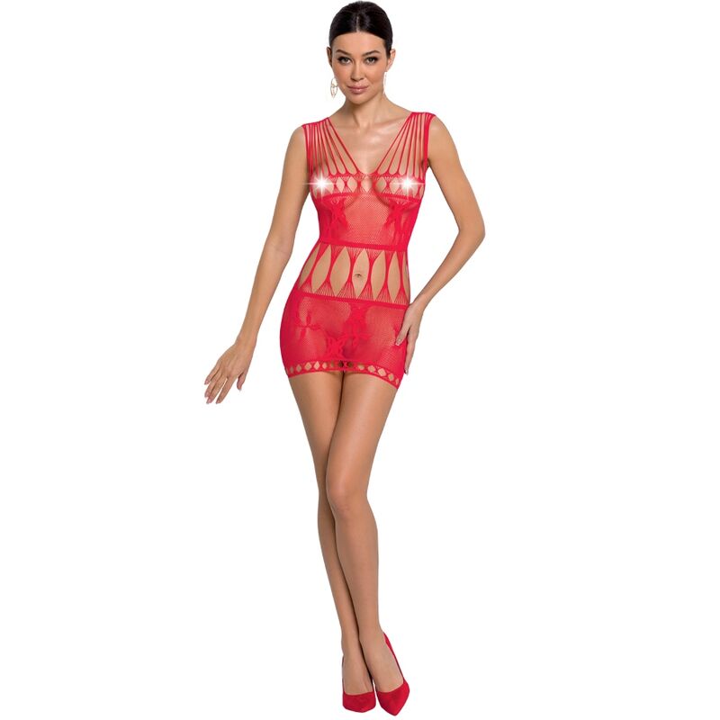 Mini-robe résille et dentelle transparente — détail texture surface