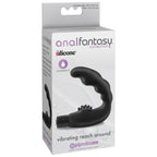 Boite Anal Fantasy Vibrating Reach Around presentant le stimulateur prostatique vibrant en silicone, pointe effilee et picots perineaux.