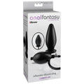 Plug anal gonflable en silicone à pompe — vue principale