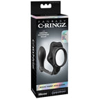 Boite Fantasy C-Ringz Rock Hard Ass-Gasm de Pipedream, visuel du cockring vibrant a bullet waterproof, packaging produit sans scene explicite.