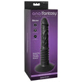 Vibrateur anal texturé avec action de poussée — détail produit