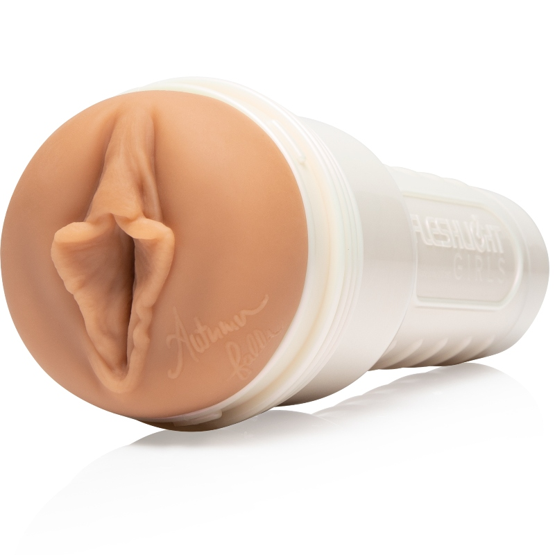 Masturbateur Autumn Falls texture crème Fleshlight — détail produit