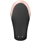 Vibromasseur couple connecté avec télécommande étanche — vue de profil