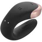 Vibromasseur couple connecté avec télécommande étanche — vue de dos