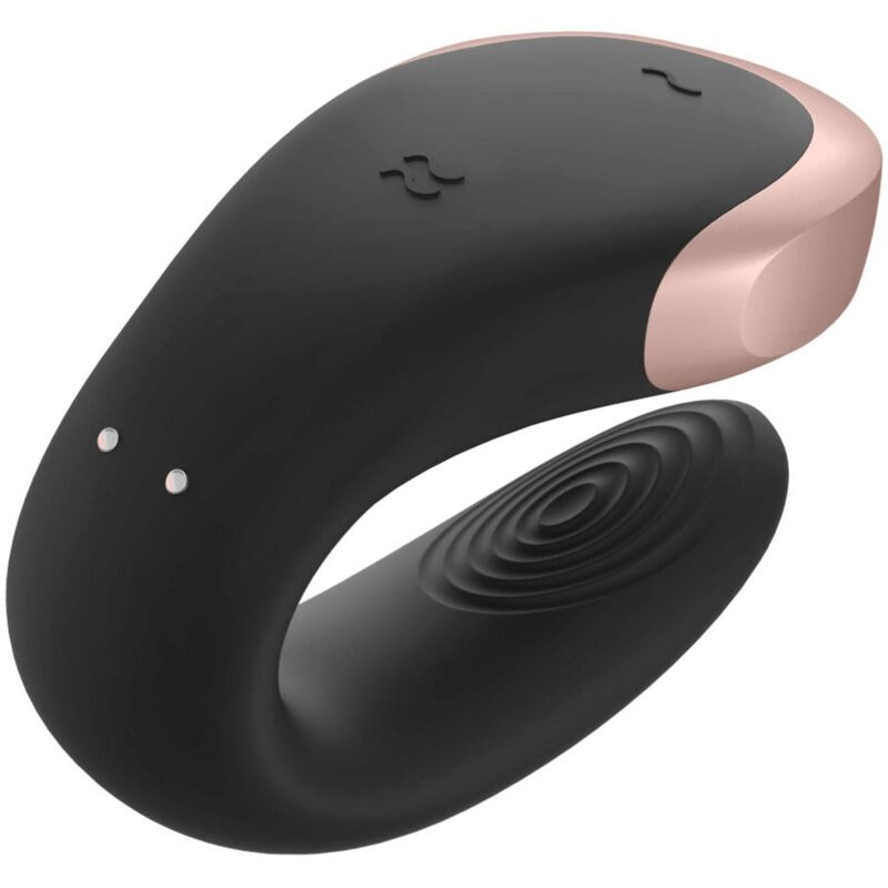 Vibromasseur couple connecté avec télécommande étanche — vue de dos