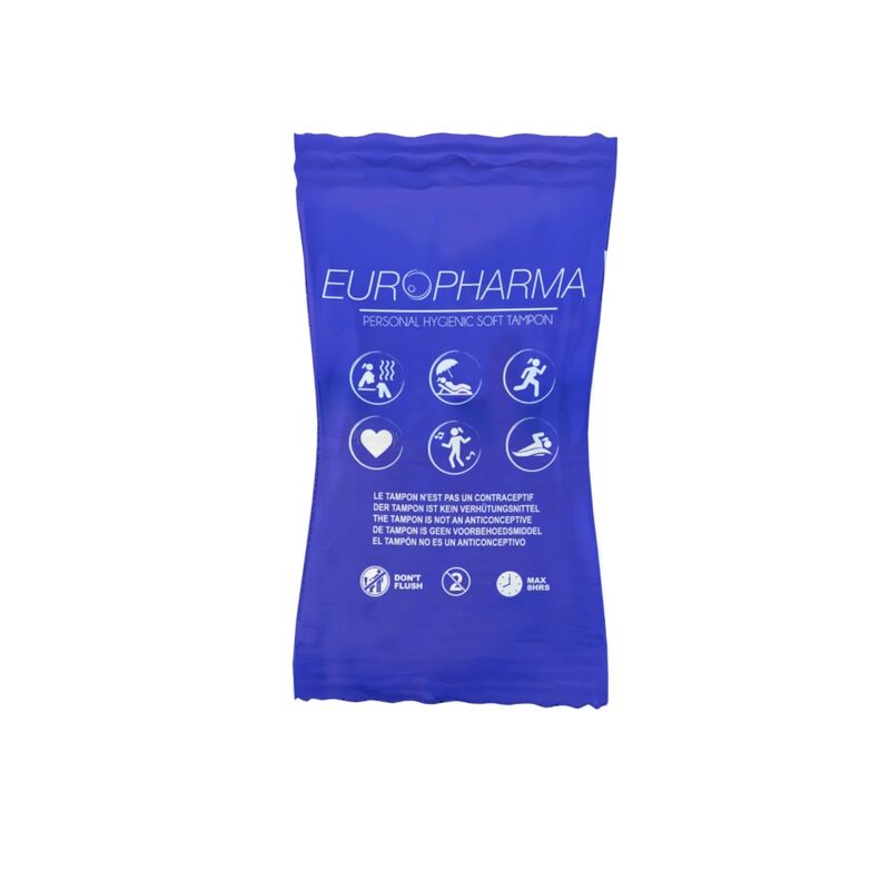 Tampons d'action sans cordon mousse polyvinylique 6 unités — détail produit