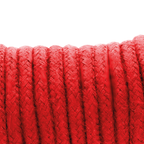 Corde de bondage japonaise en coton pour Shibari — vue trois quarts