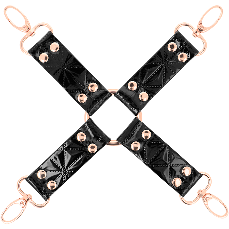 begme black edition cravate en cuir vegan