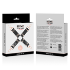 begme black edition cravate en cuir vegan