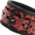 begme menottes premium edition rouge avec doublure en neoprene